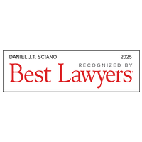 Dan Sciano Best Lawyers 2025 badge